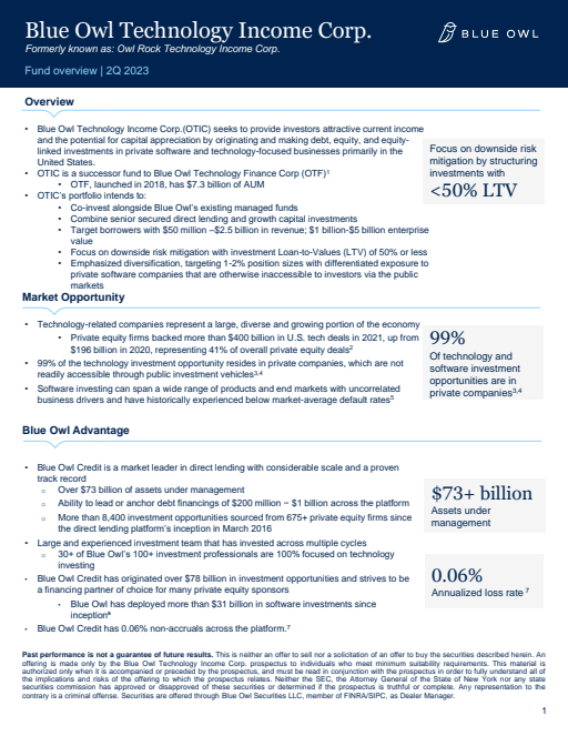 thumbnail image of OTIC - TearSheet - 2Q23 - US - EndClient - 4787602.pdf